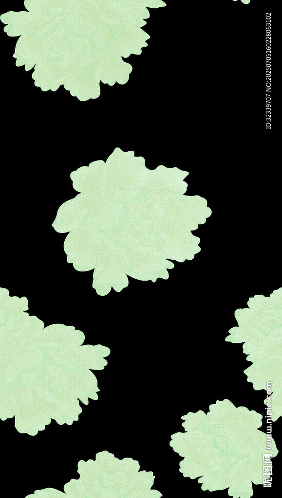 扎染花