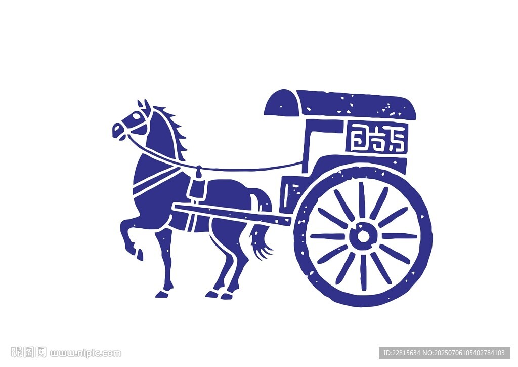 古典馬車圖案設(shè)計(jì)
