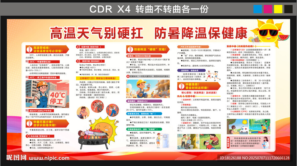夏季防中暑