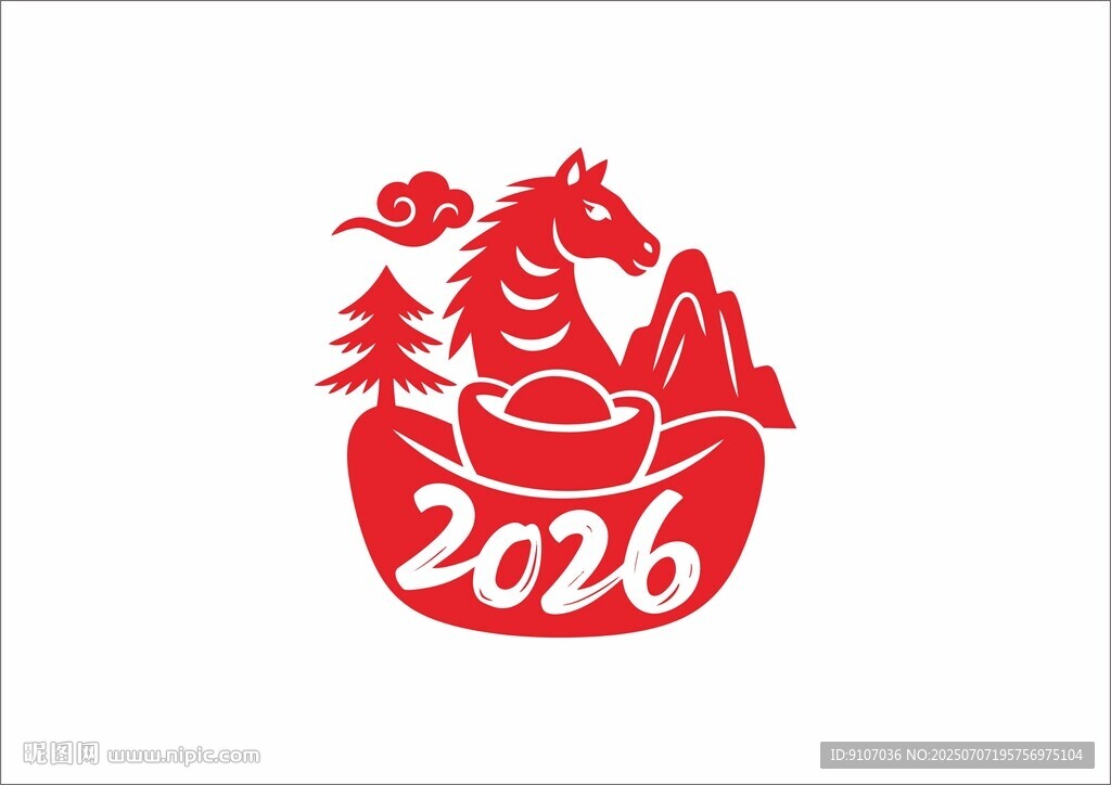 2026馬年剪紙 