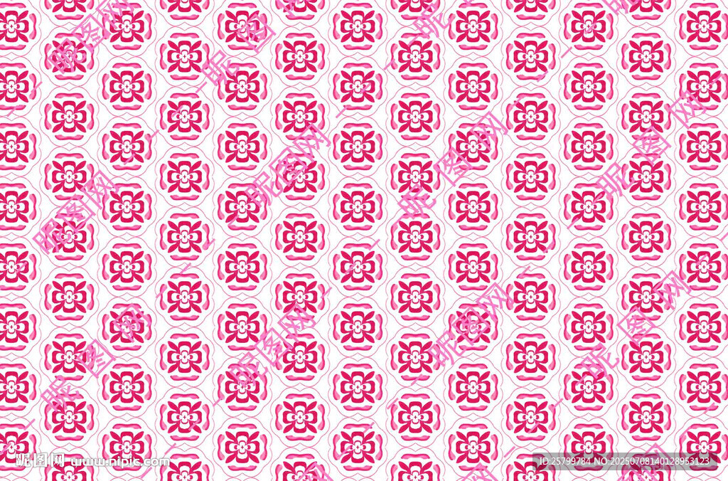 粉色幾何圖案無(wú)縫背景