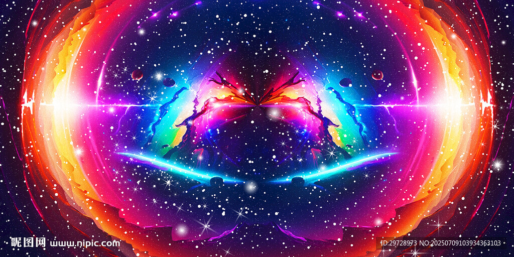 炫酷科技星空
