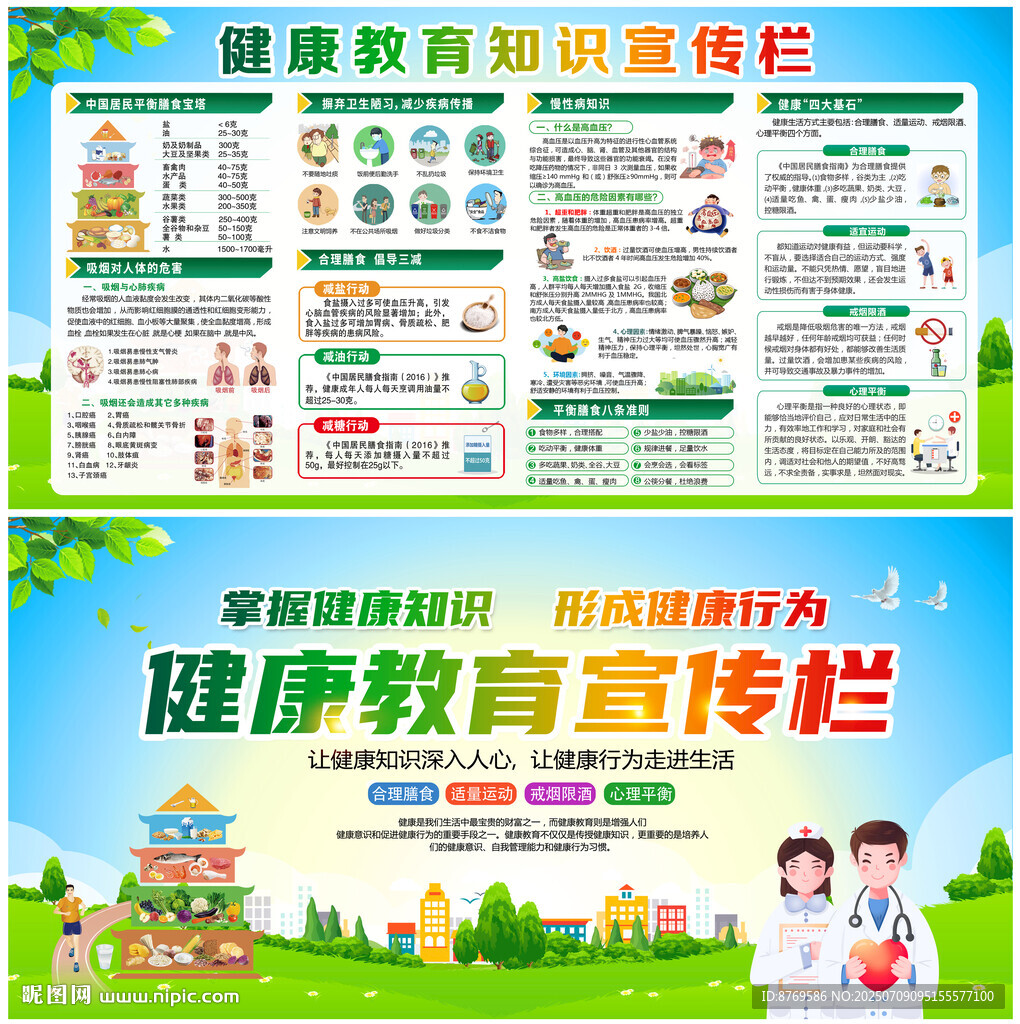 健康宣傳欄