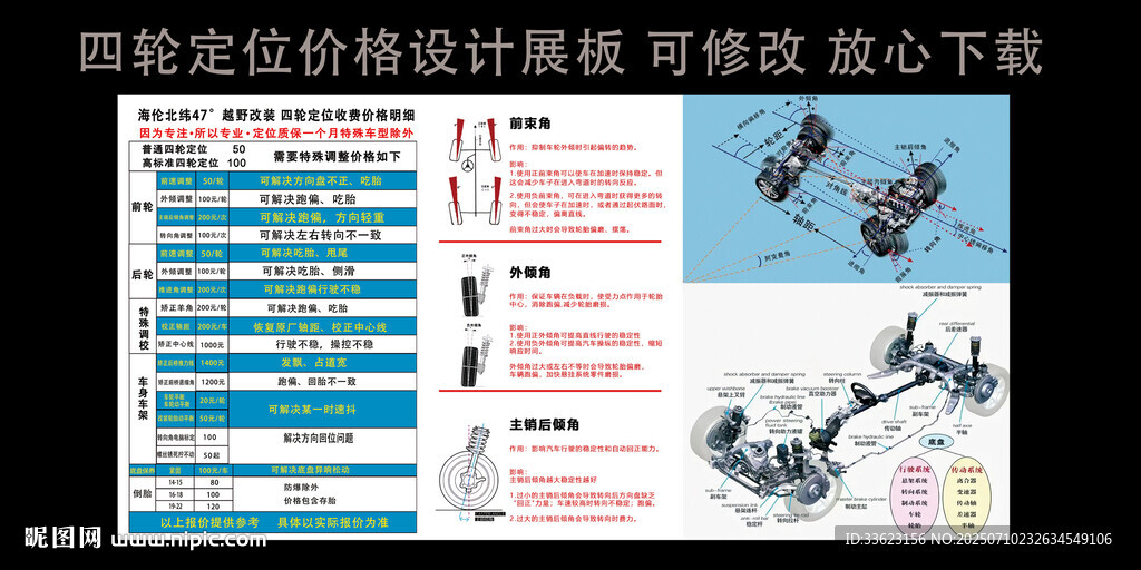四輪定位價格