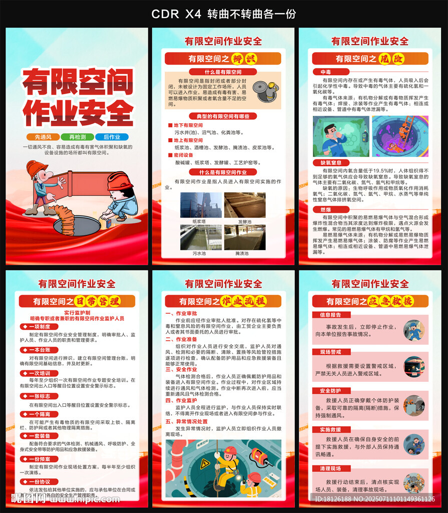 有限空間海報