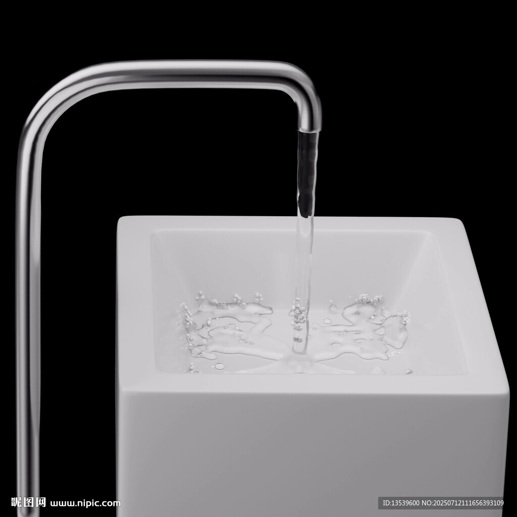水龍頭出水動畫