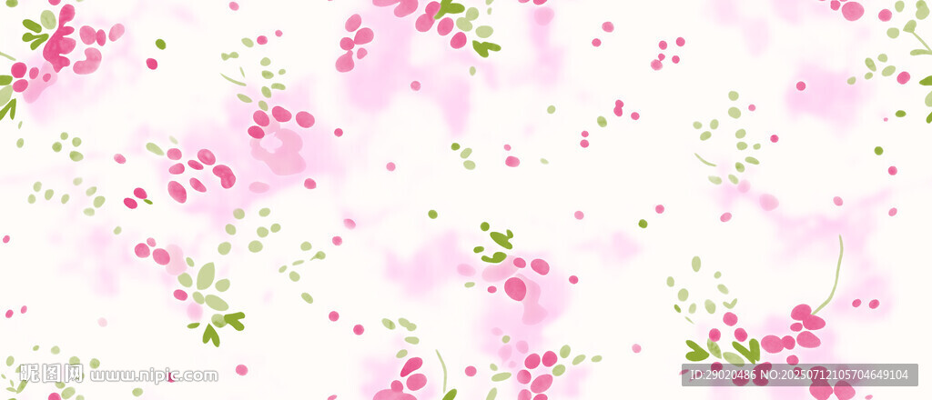 扎染花