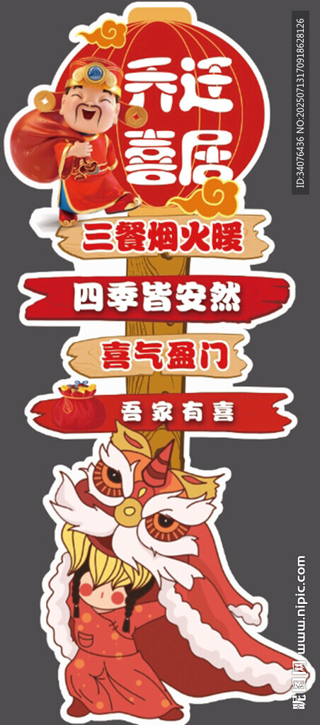 喬遷宴指示牌