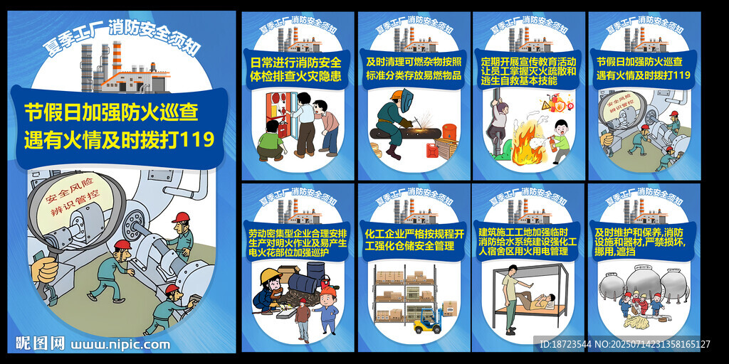 夏季工廠消防安全須知