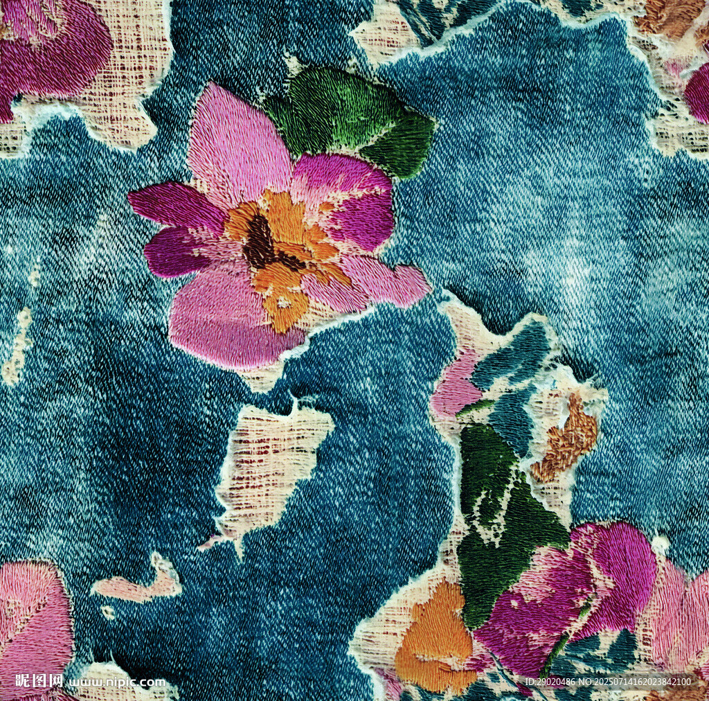 牛仔花 