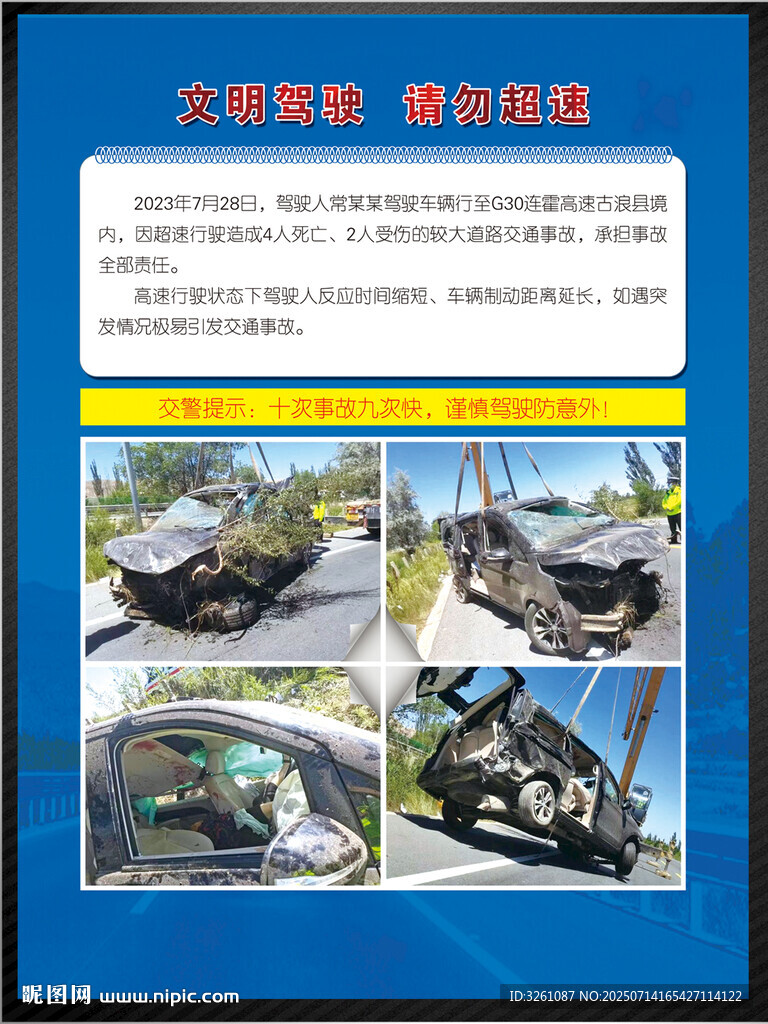 文明駕駛請勿超速