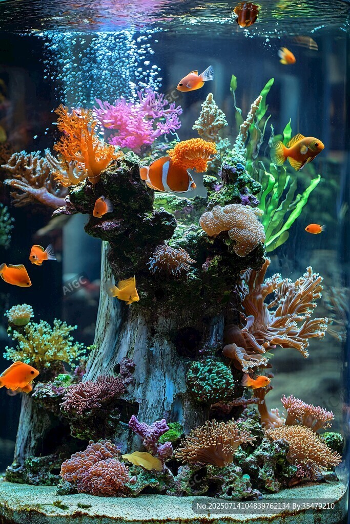 夢幻海底水族景觀
