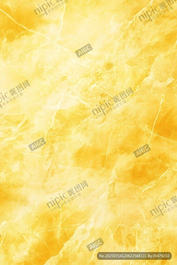 金黃大理石紋理背景圖