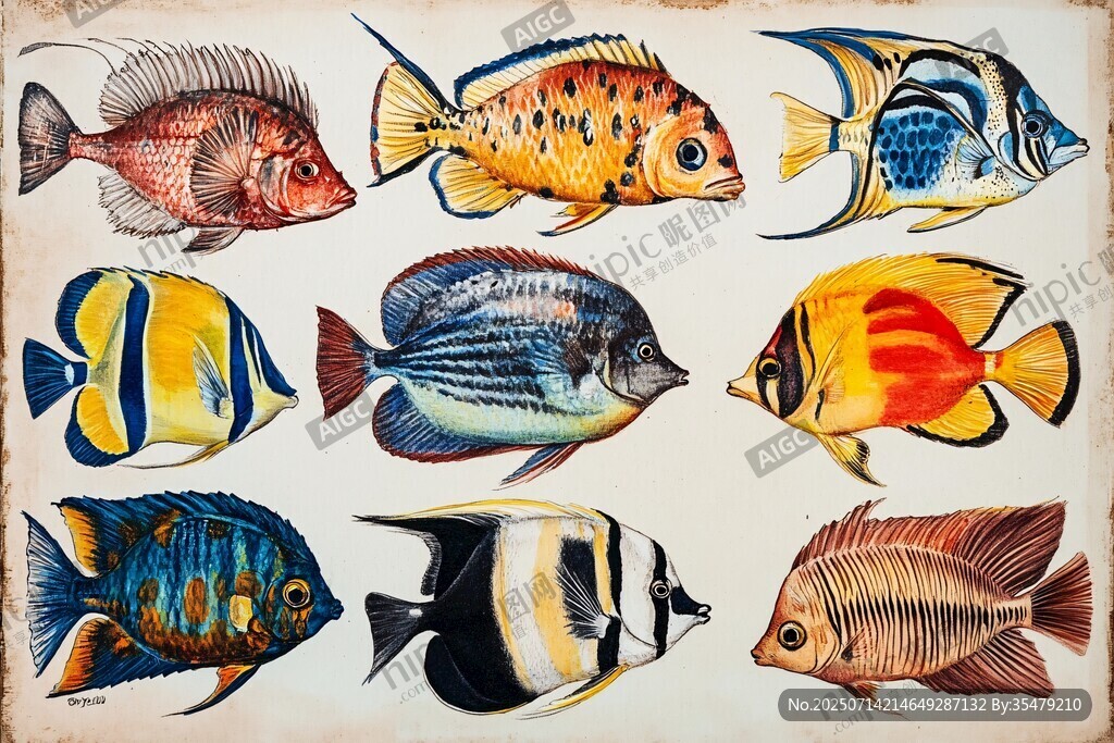 多彩繽紛的海洋觀賞魚(yú)類(lèi)
