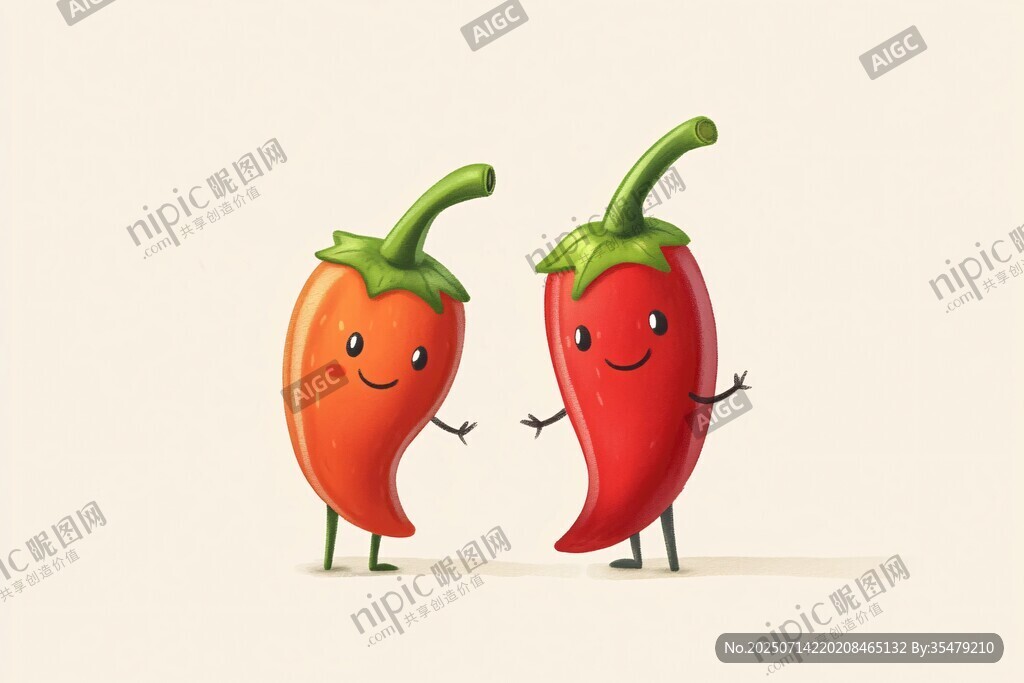 可愛辣椒伙伴