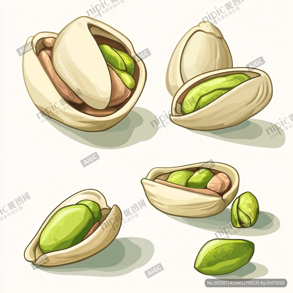 開心果插畫 多樣形態(tài)展示