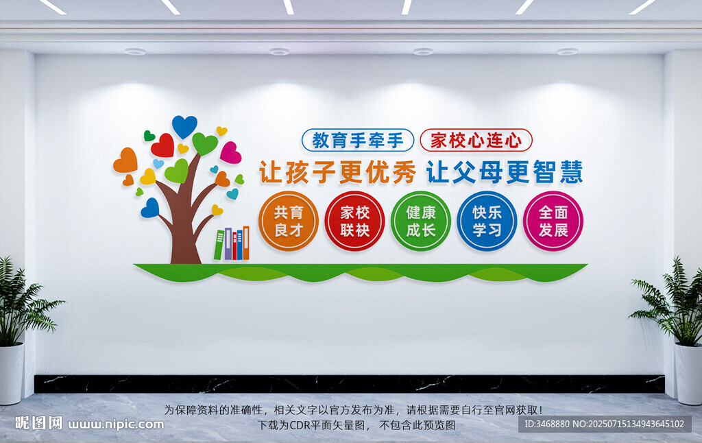 家長學(xué)校文化墻