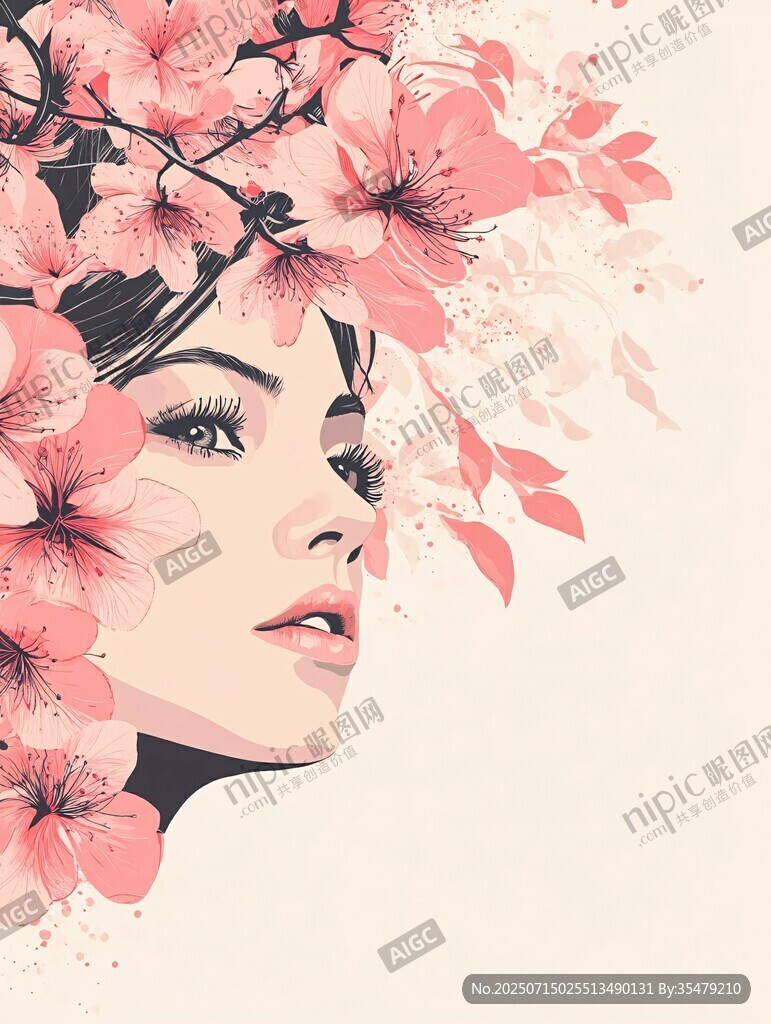花飾佳人