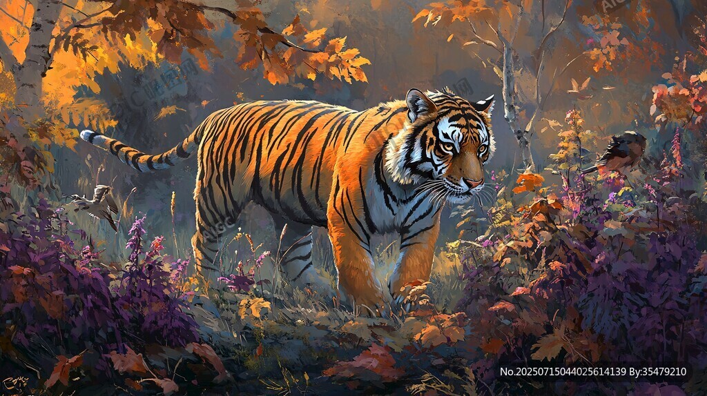 森林中的猛虎