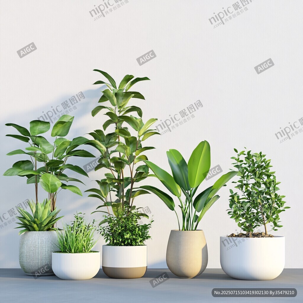 多樣盆栽 裝點(diǎn)室內(nèi)綠意
