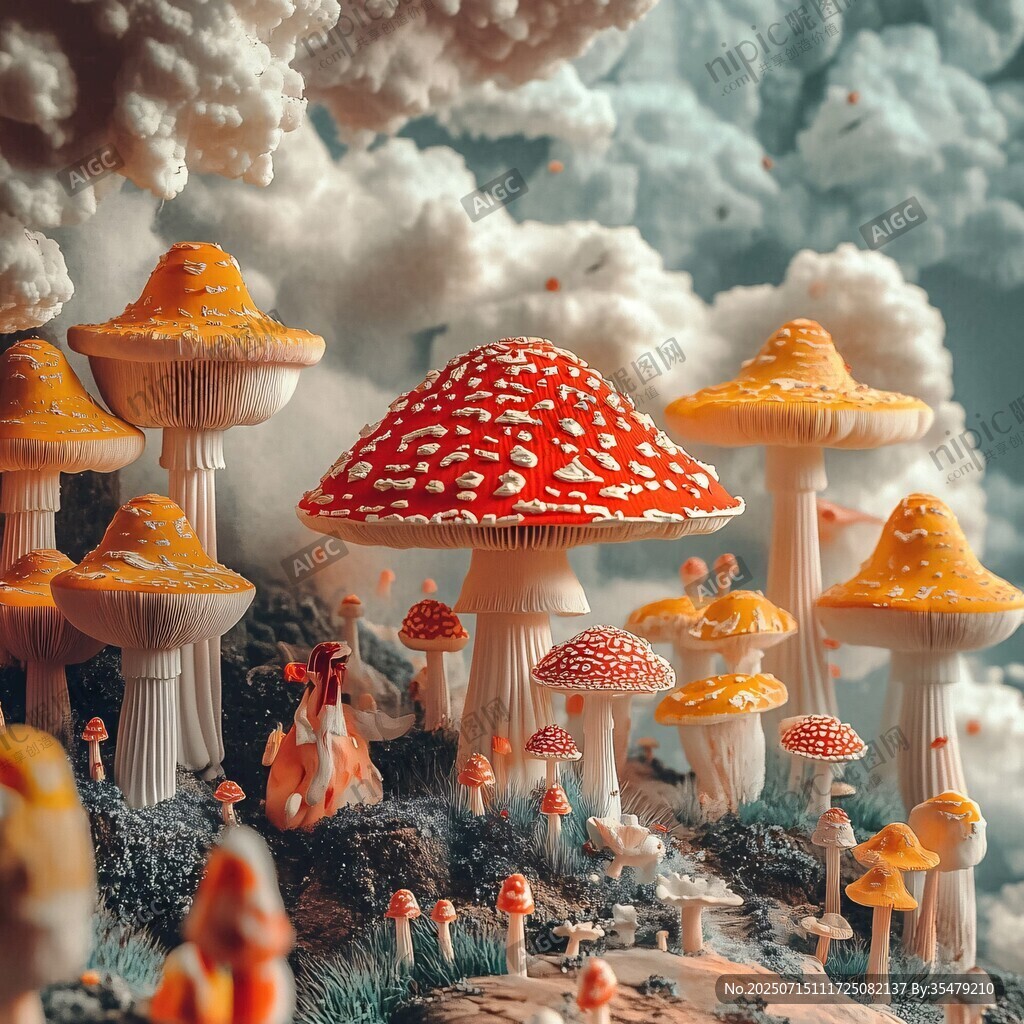 奇幻蘑菇仙境