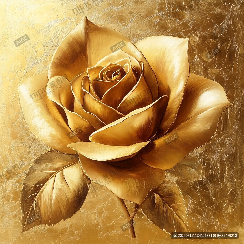 金色玫瑰 奢華浪漫之花