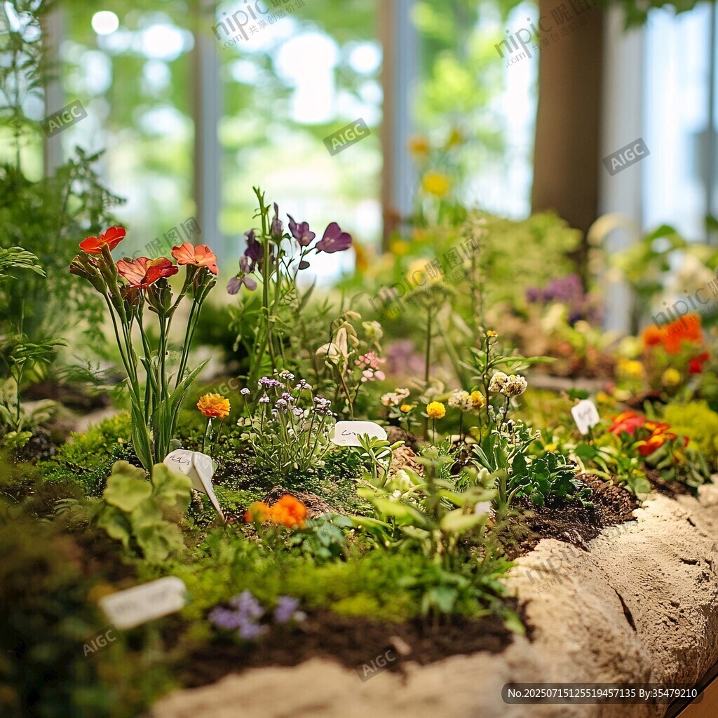 多彩室內(nèi)花卉植物景觀
