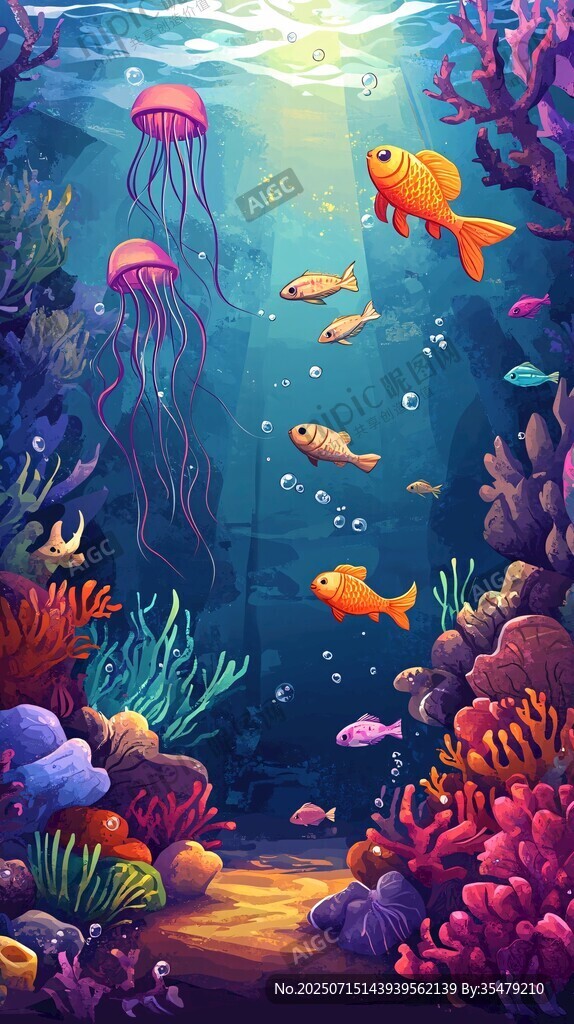 夢幻海底世界奇妙景觀