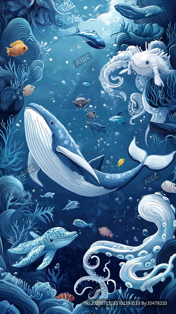 夢(mèng)幻海底世界奇幻生物