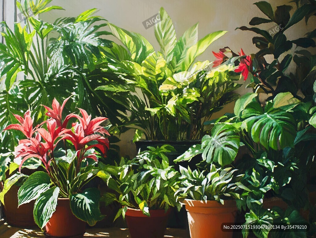 室內(nèi)多彩盆栽植物大賞
