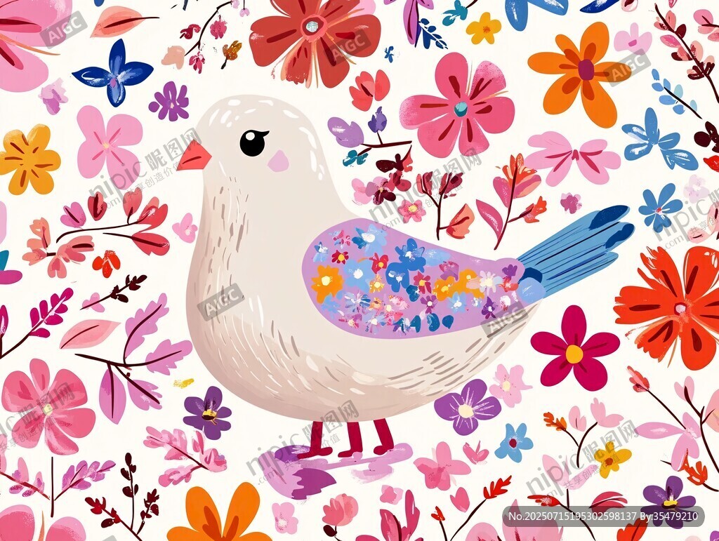 花鳥繽紛圖