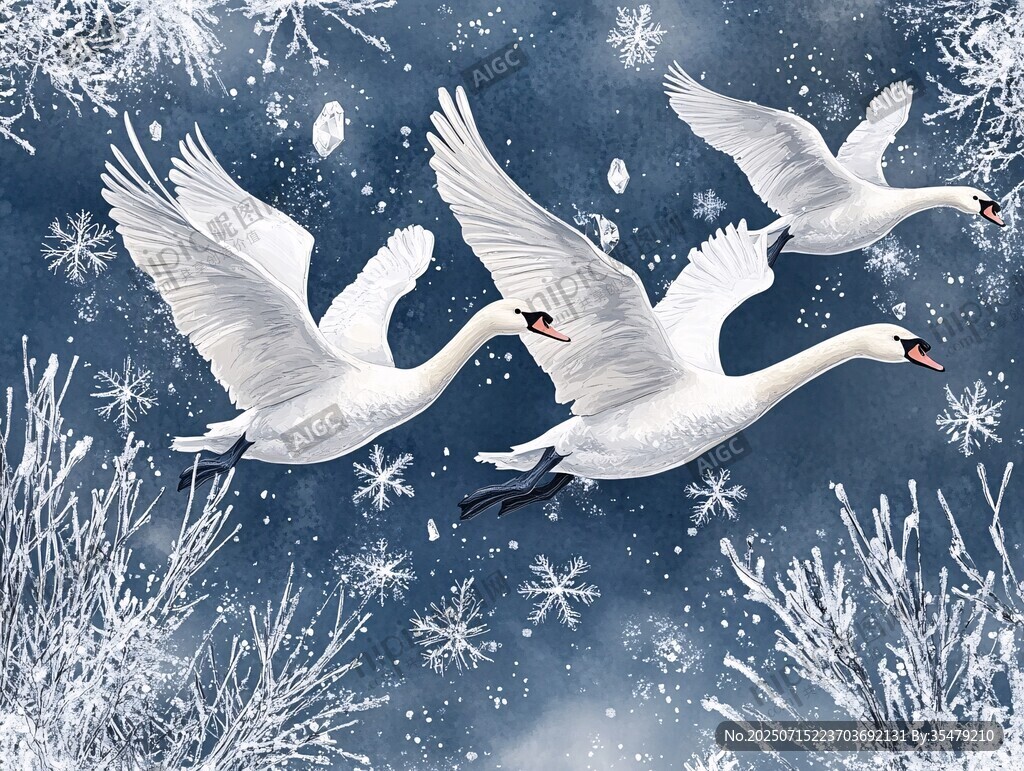 雪天鵝舞