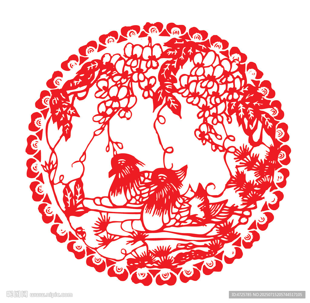 結(jié)婚窗花 