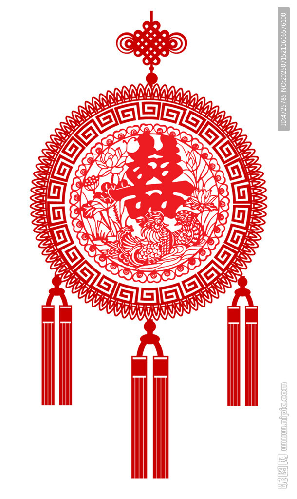 結婚窗花