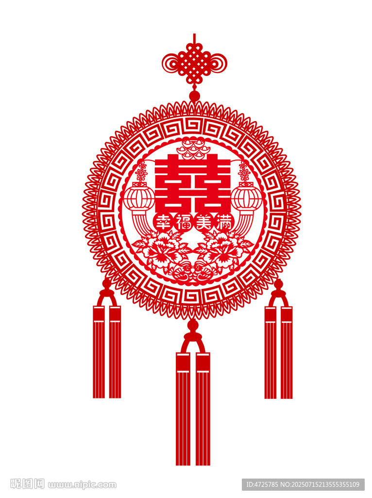 結(jié)婚窗花 