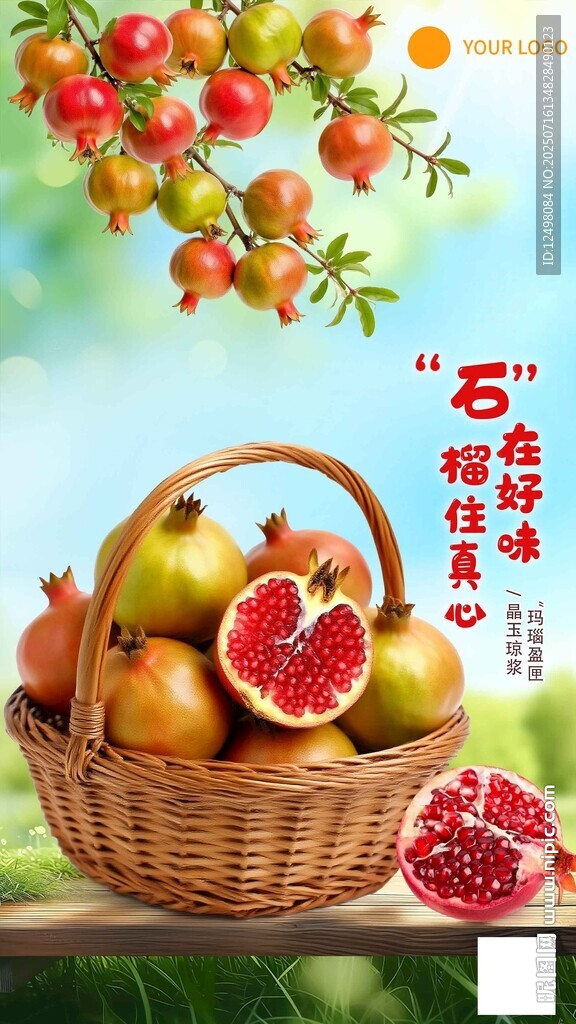  新鮮石榴