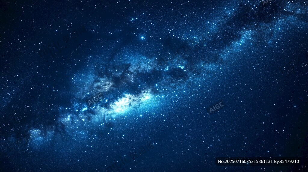 夢(mèng)幻璀璨的深邃星空