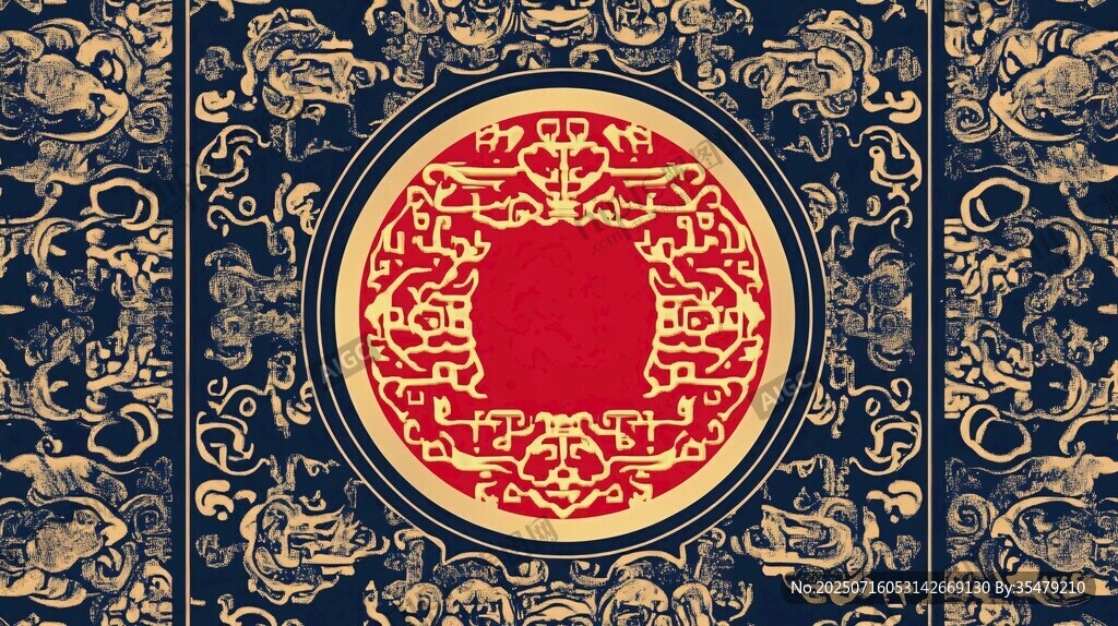 中式傳統(tǒng)古典花紋裝飾圖案