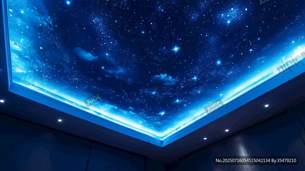 夢幻星空天花板設(shè)計
