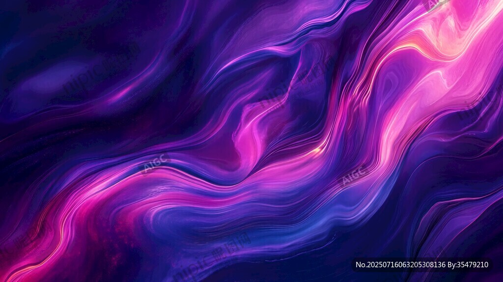 夢幻炫彩流體背景紋理