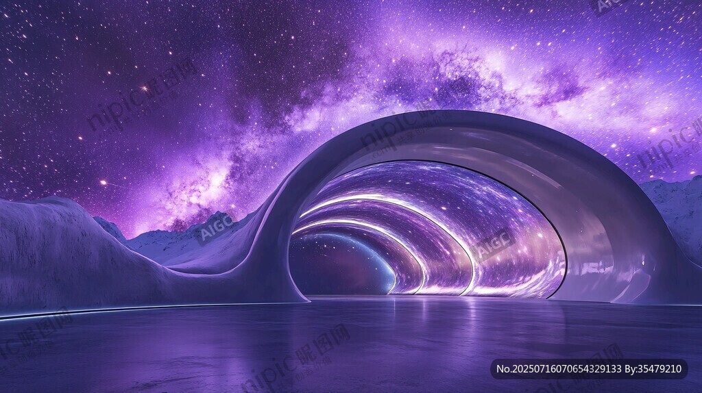 夢(mèng)幻星際隧道景觀