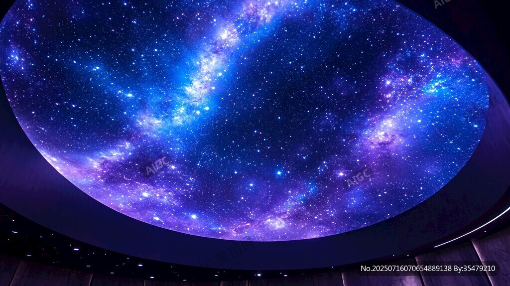 夢幻星空穹頂視覺盛宴