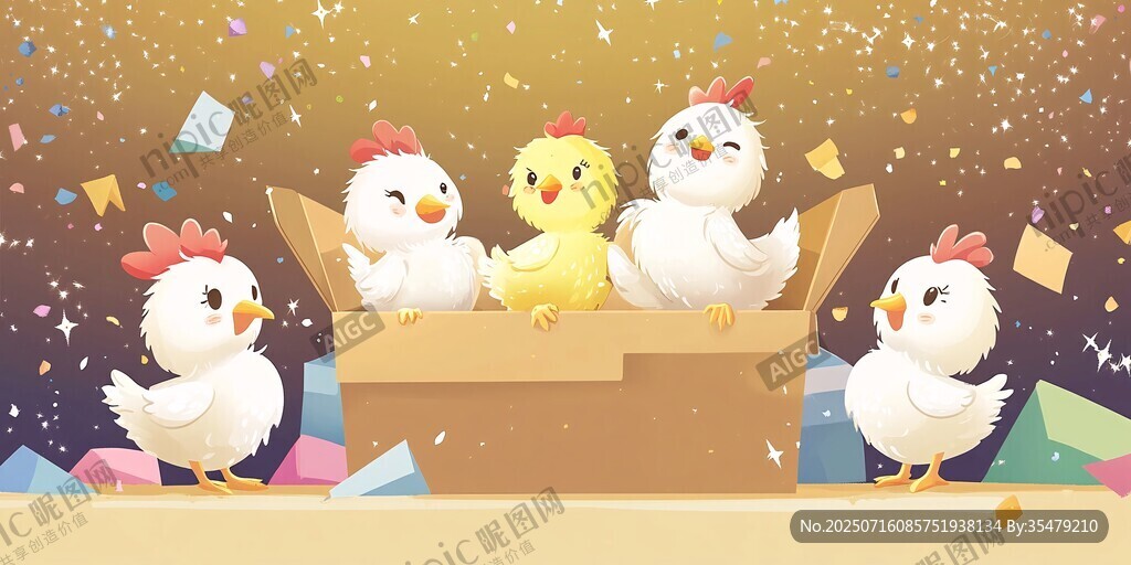 五只小雞歡樂開箱時刻