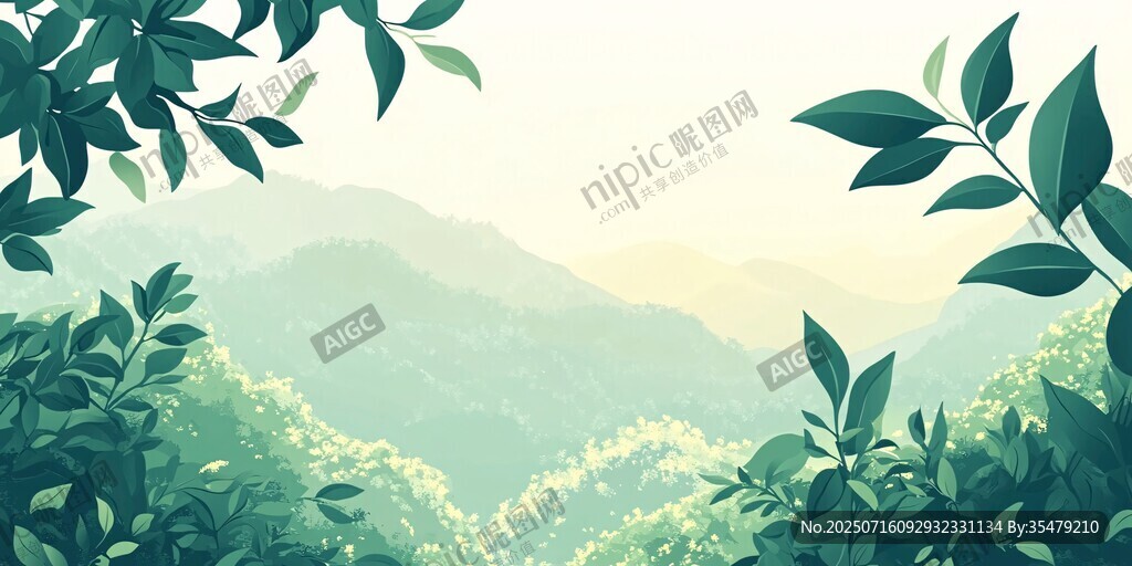 山林綠意 清新自然風(fēng)景