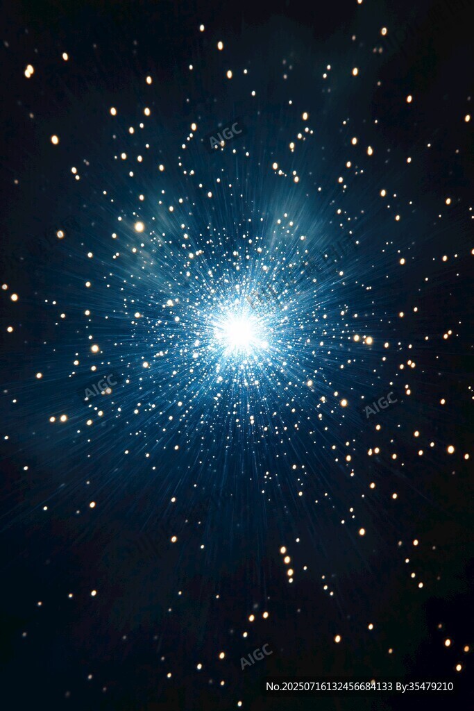 璀璨星空閃耀的夢(mèng)幻圖景