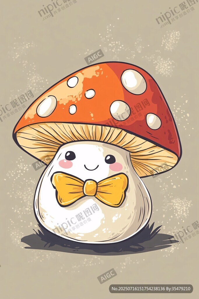 可愛(ài)蘑菇小精靈