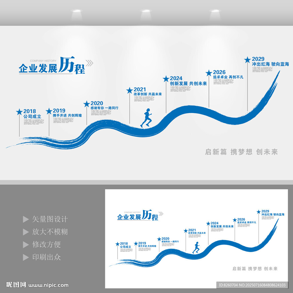 企業(yè)歷程文化墻