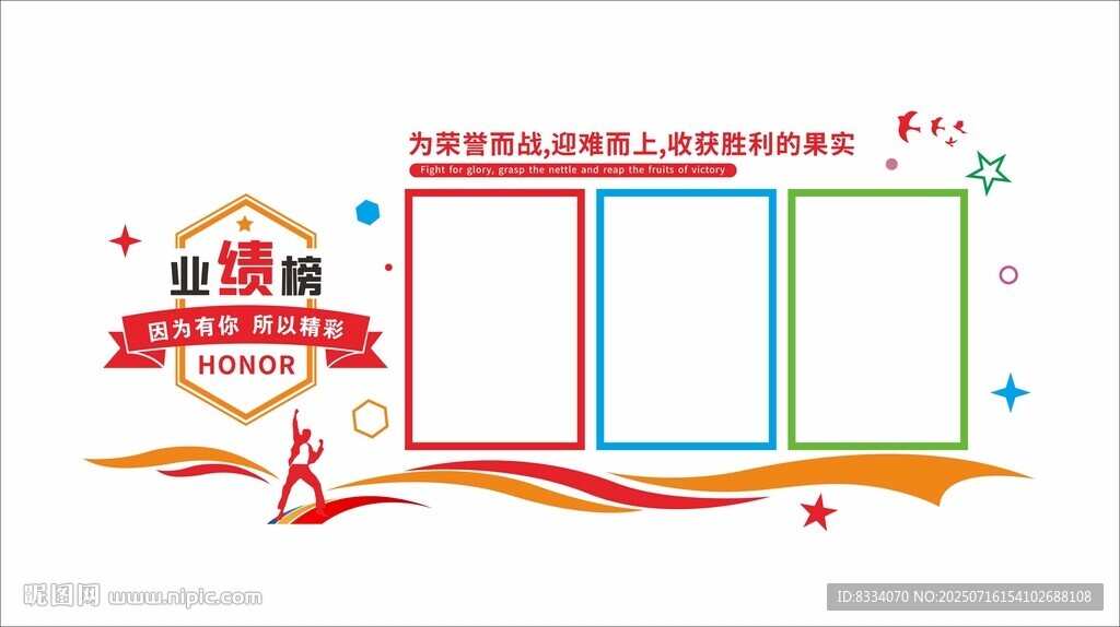 業(yè)績榜文化墻