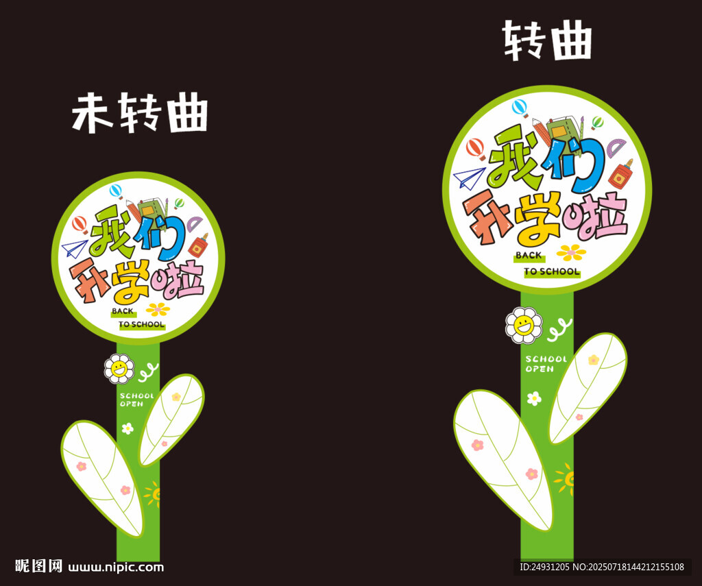 開學(xué)立牌 開學(xué)指引牌