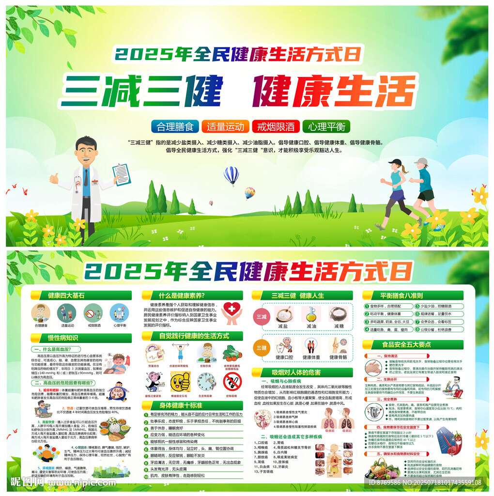 2025年全民健康生活方式日